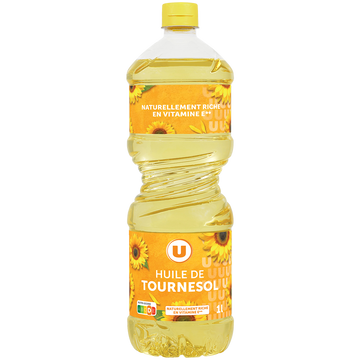 U Huile de tournesol Bouteille 1L