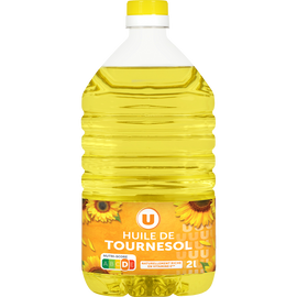 U Huile de tournesol bidon de 2 litres