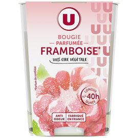 U Bougie parfumée framboise 150g