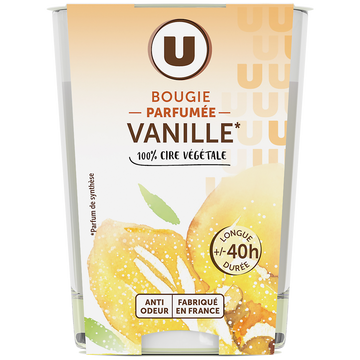 U Bougie parfumée vanille - 150g