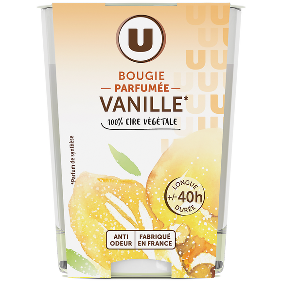 U Bougie parfumée vanille - 150g