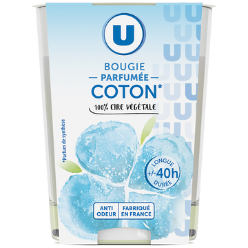 U Bougie parfumée coton 150g