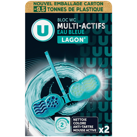 U Bloc WC Multiblocs lagon x2
