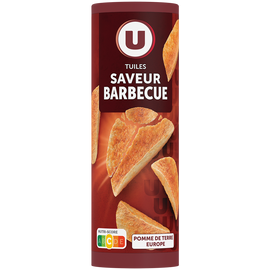 U Tuiles goût barbecue  170g