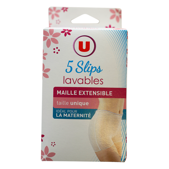 U TOUT PETITS Lot de 5 slips maille filet