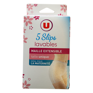 U TOUT PETITS Lot de 5 slips maille filet