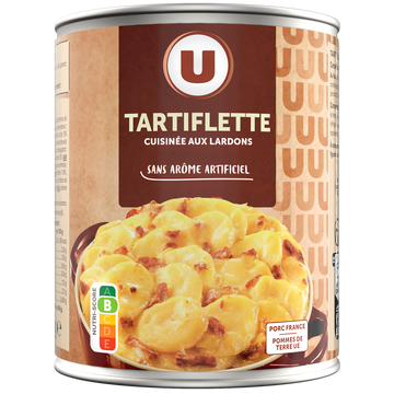 U Tartiflette  boîte de 800g