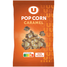U Pop Corn caramel paquet de 100g