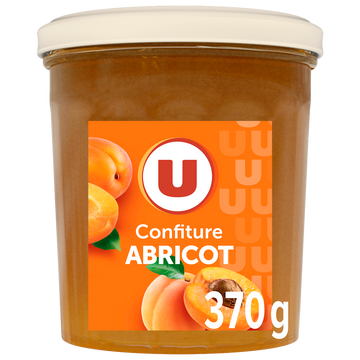 U Confiture d'abricots, 370g
