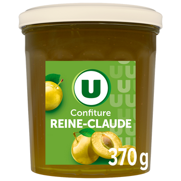 U Confiture de reine Claude 370g