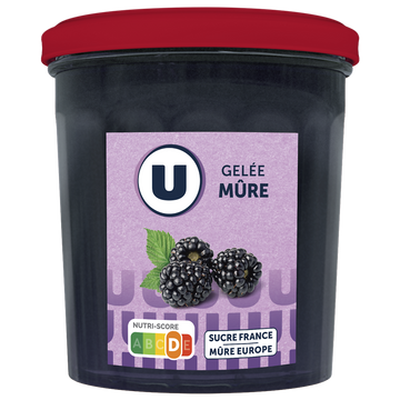 U Gelée de mûres 370g