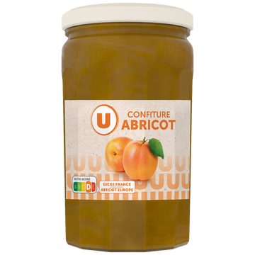 U Confiture d'abricot 750g