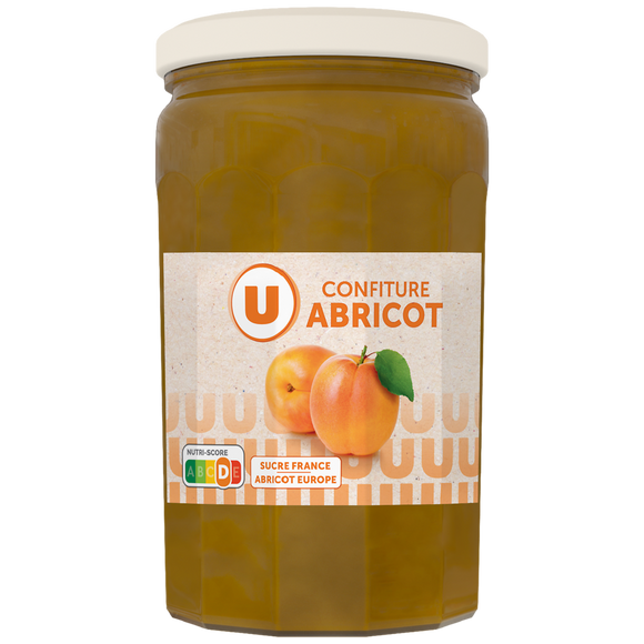 U Confiture d'abricot 750g