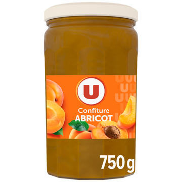 U Confiture d'abricot 750g