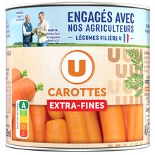 U Carottes extra fines - Boîte 265g