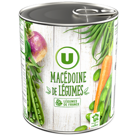 U Macédoine de légumes - Boîte 530g