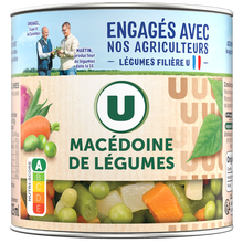 U Macédoine de légumes - Boîte 265g