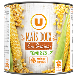 U Maïs doux en grains - Boîte 285g