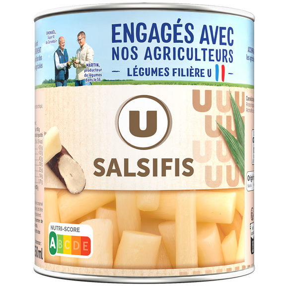 U Salsifis - Boîte de 500g net égoutté