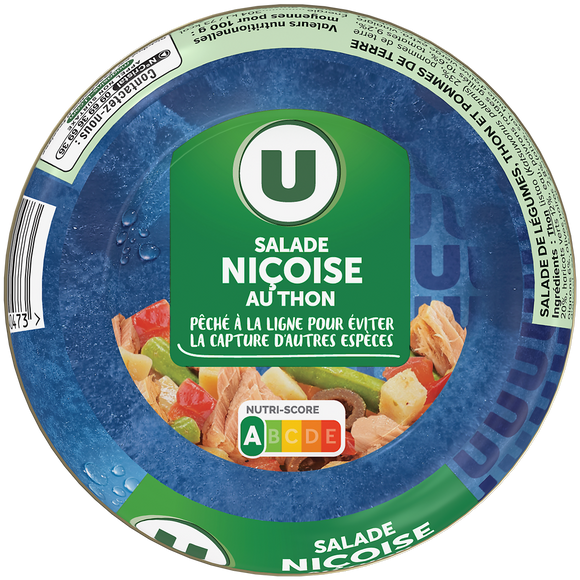 U Salade niçoise au thon   bol de 250g