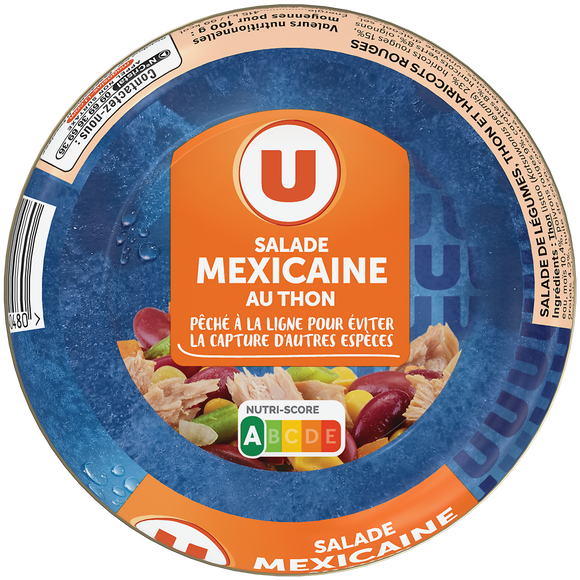U Salade mexicaine au thon  250g