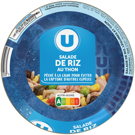U Salade de riz au thon  boîte de 250g