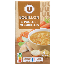 U Soupe poule et vermicelles  brique de 1l