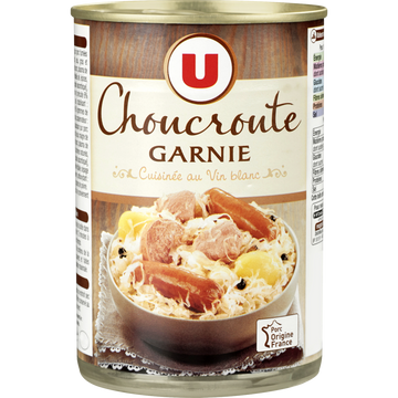 U Choucroute garnie  boîte de 400g