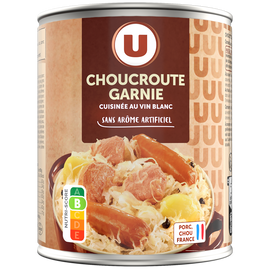 U Choucroute garnie Boîte de 800g