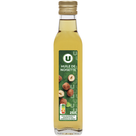 U Huile de noisette Bouteille 25cL