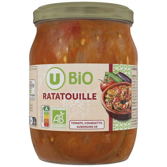 U BIO Ratatouille bio - bocal 520g