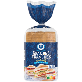 U Pain de mie sandwich Nature  825g