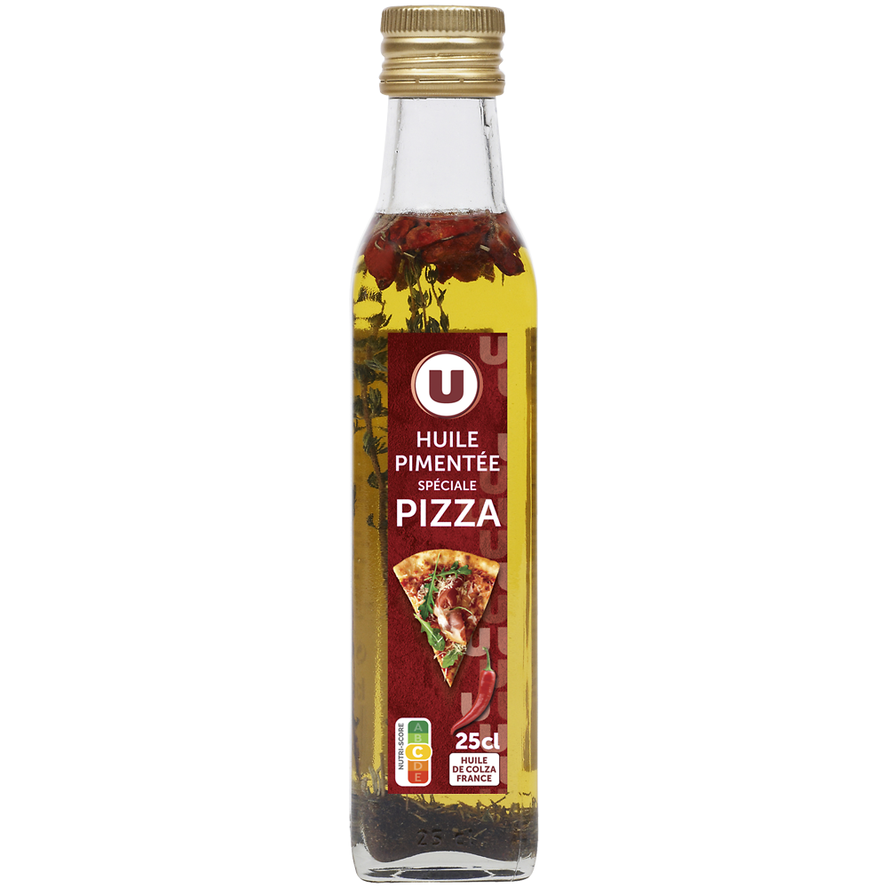 U Huile spéciale pizza  bouteille de 25cl