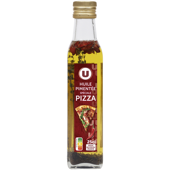 U Huile spéciale pizza  bouteille de 25cl