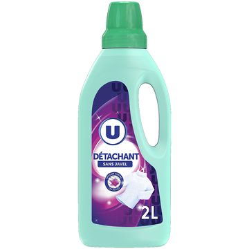 U Détachant avant lavage sans javel flacon de 2l