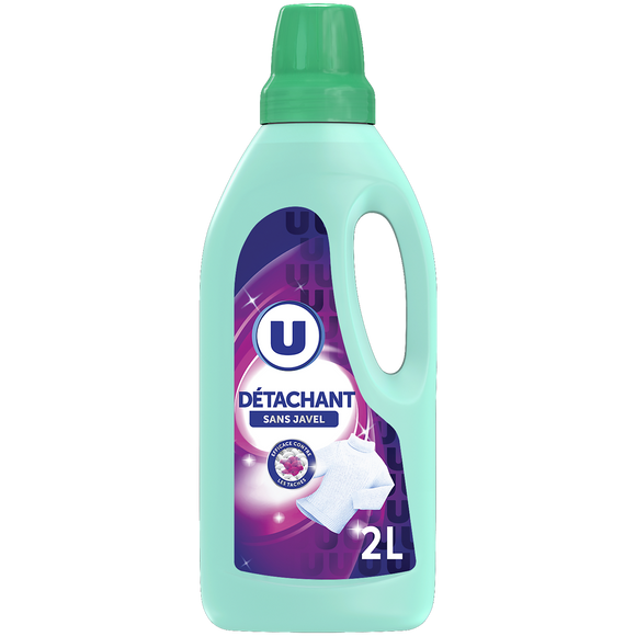 U Détachant avant lavage sans javel flacon de 2l