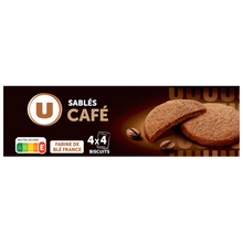 U Sablés café U, étui 120g