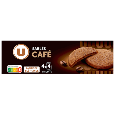 U Sablés café U, étui 120g