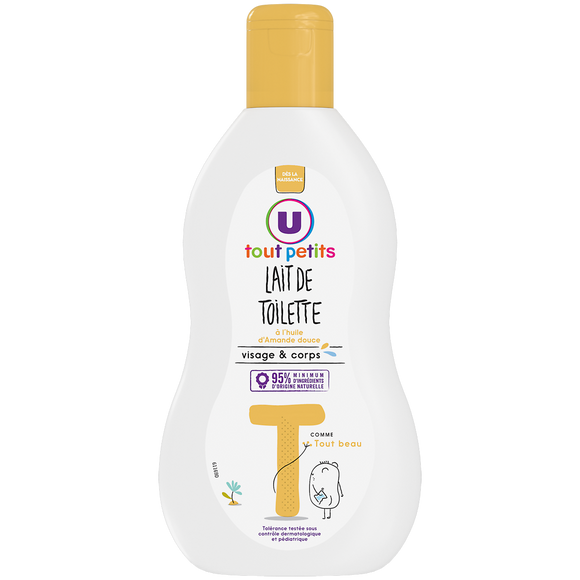 U TOUT PETITS Lait de toilette - 250ml