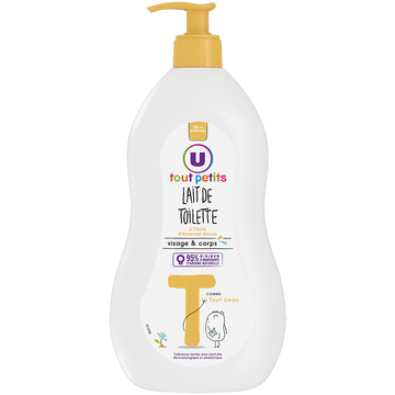 U TOUT PETITS Lait de toilette - 750ml