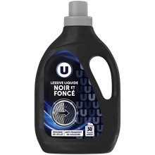 U Lessive liquide - Soin noir - 30 lavages - 1.5 l