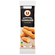 U Madeleines longues pur beurre - 250g