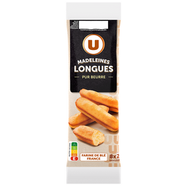 U Madeleines longues pur beurre - 250g