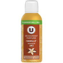 U Déodorant vanille compressé, 100 ml
