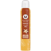 U Déodorant vanille, 200ml