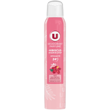 U Déodorant femme lotus et hibiscus, 200ml
