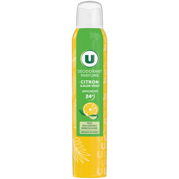 U Déodorant femme citronet aloé vera - 200ml