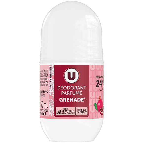U Déodorant bille femme grenade U 50 ml