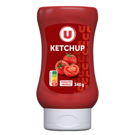 U Ketchup nature flacon souple 340g