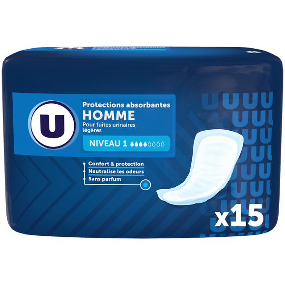 U Protections anatomiques pour homme niveau 1 <- X15